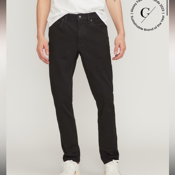 Everlane Other - BNWT Everlane Black The Slim Fit Jeans Denim Size 29 x 30